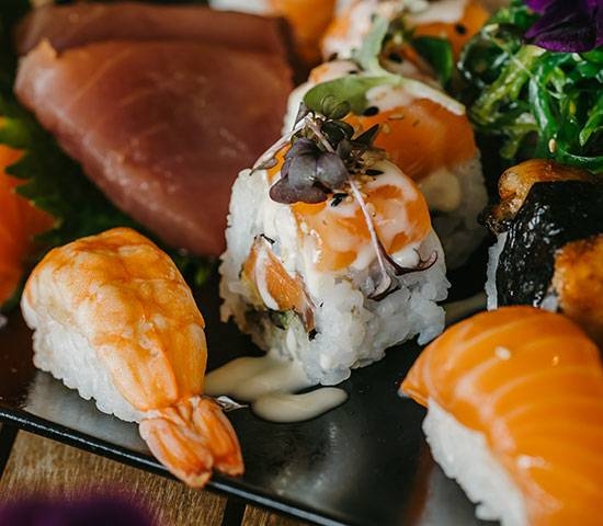 Les Sushis - La Table de la Fontaine - Restaurant Vertabren - restaurant sympa VENTABREN